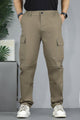 Men's Relax-Fit Knitted Cargo Trouser In Brown