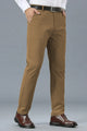 Turbo Elegance Mode Smart Fit Cotton Pent In Brown