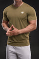 New Blnce Athletic Core Run Imp Dry-Fit Tee In Brown
