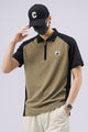 Turbo Zipper Closure Style Men's Polo T-Shirt