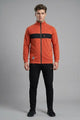 Turbo TrainFit Panel Mock Neck Zipper Tracksuit