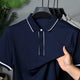 Turbo Piping Collared Style Men's Polo T-Shirt