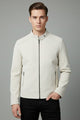Regular Fit Suede Leather Jacket