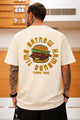 Men's Time Eat Now Typography Graphic Tee