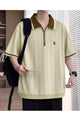 Turbo Knitted Quarter-Zip Polo Shirt
