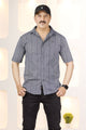 Turbo Down Box Collared Casual Shirt
