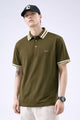 Turbo Rib Collared Style Men's Polo T-Shirt