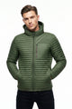 Best Bubble Men's Imported Puffer Jacket In Camo Green