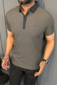 Turbo Vintage Crisp Textured Men's Polo Shirt