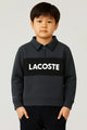 Lcste Block Panel Coller Style Unisex Kids SweatShirt