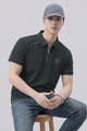 Turbo Zip Collar Style Men's Polo Shirt