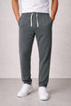 Turbo "trb" Relaxed Straight Leg  Trouser In Charcoal