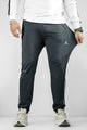 Jrdn Half Stripe Grip Style Slim-Fit Trouser In Charcoal