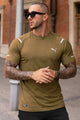 Pma Athletic Wear Imp Dry-Fit Tee In Camel