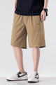 OverSized  All Day Wear Raw Edge Elastic Shorts