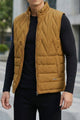 Sleeveless Reversible Perashoot Imported Men's Gilet In Camel