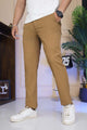 Turbo Axis Intelli-Drape Refined Fit Twil Cotton Pent In Camel