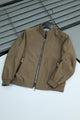 Full-Zip Bomber Imported Light Weight Jacket In Camel
