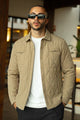 Resistant Diamond Quilted Collar Style Imported Puffer Jacket
