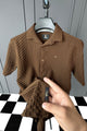 Turbo Popcorn Cuba Waffle Casual Shirt