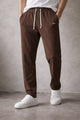 Turbo Relaxe Fit Men's Imported Trouser In Coffee