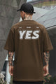 Mens Urban Fashion Round Neck T-shirt