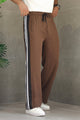 Turbo Hypemode Side Striped Men's Trouser In Coffee