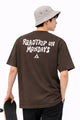 Men's Graphic Thread Round Neck Tee