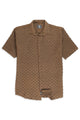 Turbo Puff Structured Pattern Casual Shirt