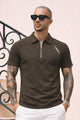 Turbo Sport Passion Men's Polo Shirt In Coffee