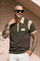 Turbo Performance Cut Men's Polo Shirt In Coffee