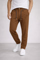 Turbo Regular Fit Training Track Pant Trouser In Coffee