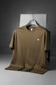 Mens Plain Wear Round Neck T-shirt