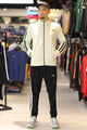 Pma Contrast Dual Side Stripe Tracksuit In Creem&Black