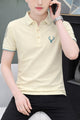 Craz Comfort Refined Men's Polo Shirt In Cream