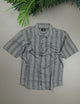 Turbo Cubin Textured Striped Casual Shirt