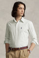 Polo Rph Lren Stripe Poplin Cotton Casual Shirt In Creem
