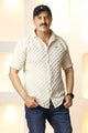 Turbo Puff Structured Pattern Casual Shirt
