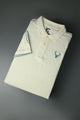 Craz Comfort Refined Men's Polo Shirt In Cream