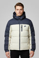 Nke 2 Colors Style Men's Imported Puffer Jacket In Cream