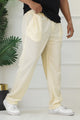 Turbo Comfort Pocket Plate Regular Trouser In Creem