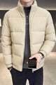 Turbo Lining Pattern Style Men's Imported Puffer Jacket