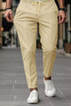 Turbo UltraSharp Waffle Front Line Trouser In Creem