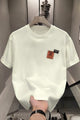 Mens Fashion Identity Round Neck Tee
