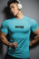 Turbo Pro Sports Climalite Mesh Dry-Fit Tee In Cyan