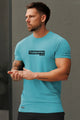 Turbo Pro Sports Climalite Mesh Dry-Fit Tee In Cyan