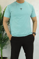 Turbo Run Club Airflow Cool Dry-Fit Tee In Cyan