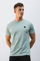 Burbry Training Heritage Men's Tee In Cyan