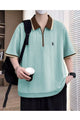 Turbo Knitted Quarter-Zip Polo Shirt