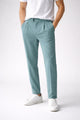 Turbo Double Buckle Closure Design Men's Imported Trouser